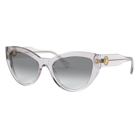 versace eyeglasses with crystals|clear versace glasses on face.